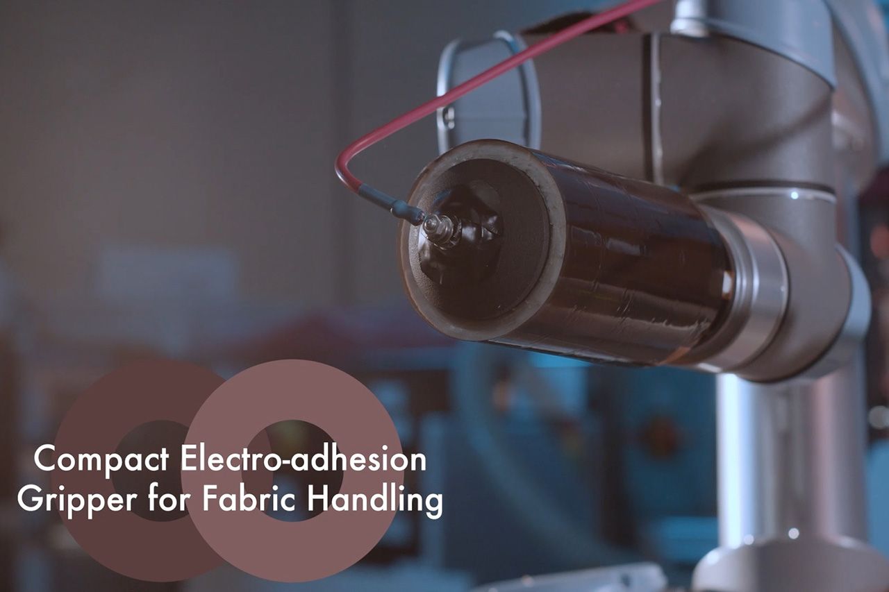 Electro-adhesive gripper