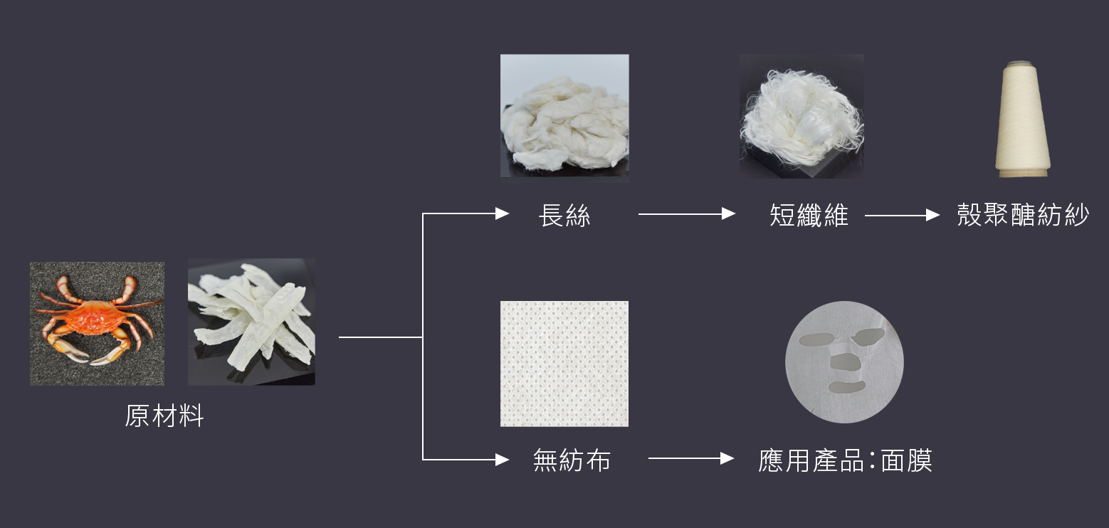 Chitosan Fabric and Yarn Spinning